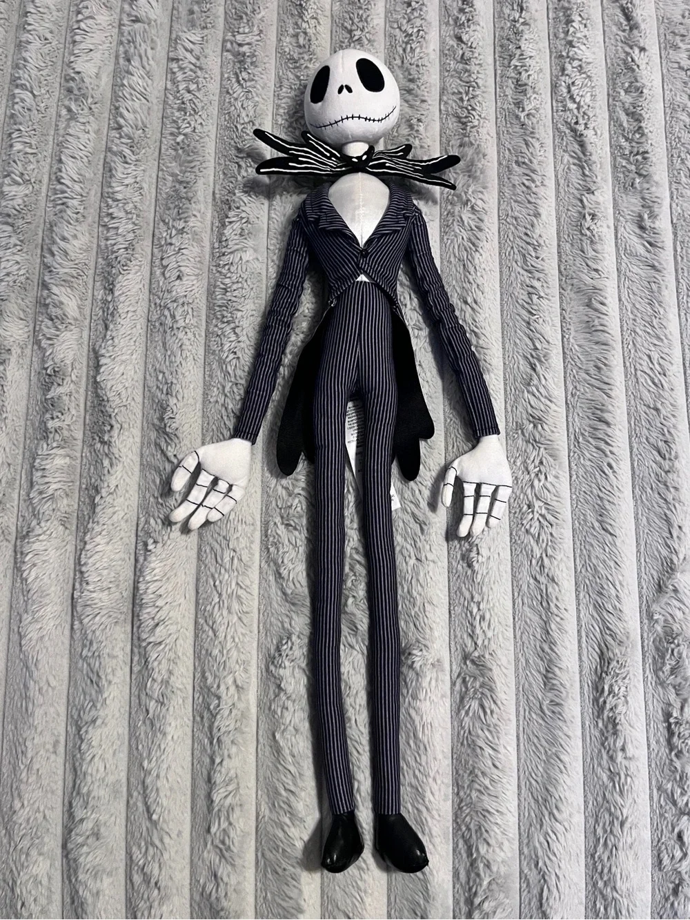 Jack Skellington The Nightmare Before Christmas Disney 26” Plush Toy EUC
